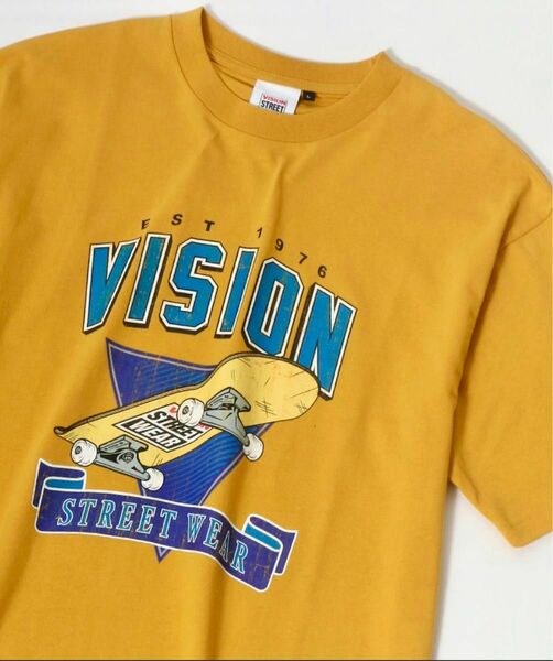 Tシャツ, VISION STREET WEAR イエロー