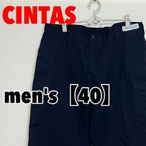 M729 【CINTAS】カーゴパンツ　ネイビー