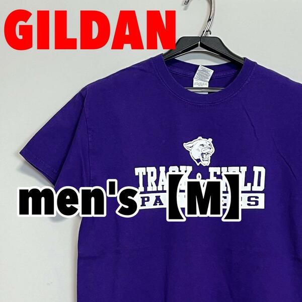 F385【GILDAN】半袖プリントTシャツ【M】