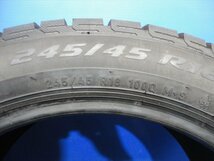 2019年製 8-9分山 2本セット ピレリ ★ アイスアシンメトリコ 【245/45R18】 2本★PD0354 ベンツ BMW_画像6