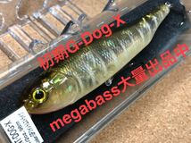 【OLD初期パッケージ】Megabass ルアー メガバス GIANT Dog-X ファントムストライプ（検:POPX、希少、ポップX、POPMAX、入手困難）同梱可_画像1