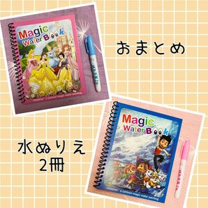 マジックウォーターブックNo.07 ディズニープリンセス＜Aタイプ＞、No.08 パウパトロール