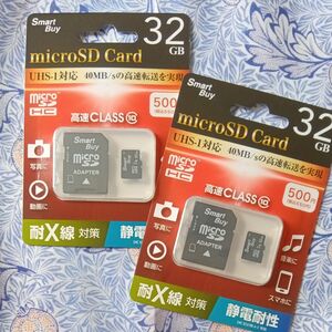 マイクロSDカード 32GB 2枚セット