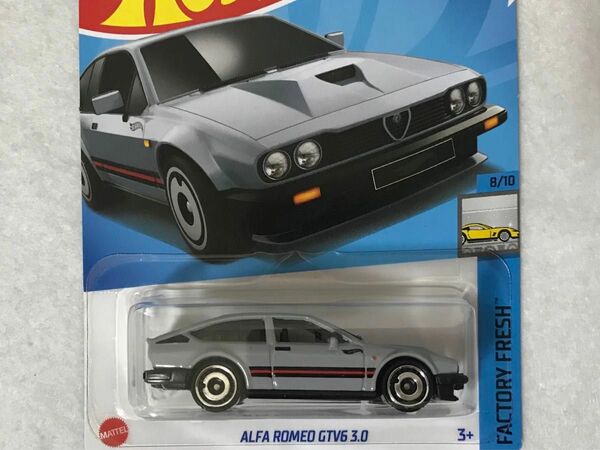 ホットウィール AlfaRomeo GTV6 3.0 HotWheels アルファロメオ GTV アルフェッタ 未開封