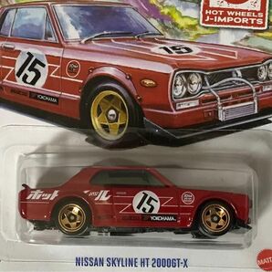 ホットウィール NISSAN SKYLINE 2000 GT-X Hot Wheels 日産 スカイライン Jインポーツ 未開封