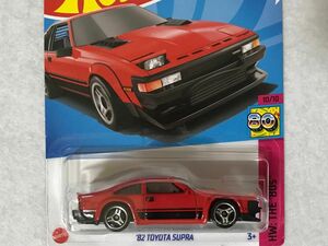 ホットウィール ’82 TOYOTA SUPRA 赤 HotWheels トヨタ スープラ HW セリカXX セリカ XX 未開封