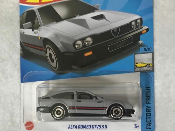 ホットウィール AlfaRomeo GTV6 3.0 HotWheels アルファロメオ GTV アルフェッタ 未開封