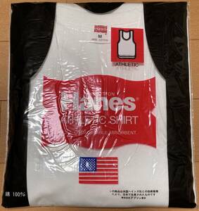 ヘインズ タンクトップ Mサイズ 日本製 アスレチックシャツ Hanes Athletic Shirt アプソン