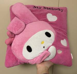 * My Melody Sanrio soft toy cushion zabuton (88)