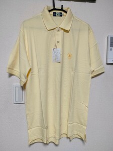 ☆【BEVERLY HILLS POLO CLUB】ポロシャツ☆LLサイズ☆メンズ☆新品☆イエロー【239】