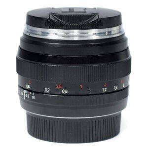 COSINA コシナ Carl Zeiss Planar プラナー 50mm F1.4 ZE T* フィルター レンズシェード 取扱説明書 箱付き 79の画像5