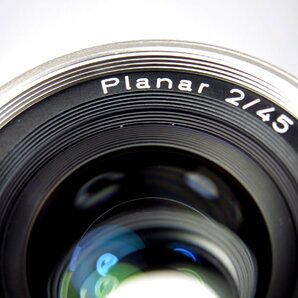 CONTAX コンタックス Carl Zeiss Planar プラナー 45mm F2 T* フィルター ケース付き 77の画像9