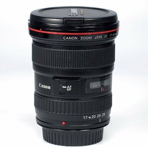 Canon キャノン EF 17-40mm 1:4 L USM Φ77mm ULTRASONIC ウルトラソニック ズームレンズ レンズフード フィルター ケース付き 76の画像3