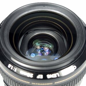 Canon キャノン EF 28mm 1:1.8 Φ58mm ULTRASONIC ウルトラソニック レンズ レンズフード フィルター ケース付き 74の画像6