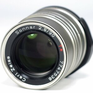 CONTAX コンタックス G1 Carl Zeiss Sonnar 90mm F2.8 T* ボディ レンズ レンズフード キャップ フィルター ストラップ ケース 81の画像6