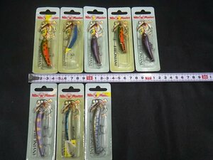 *niruz master * unused in bin sibru5cm&8cm total 8 piece set * postage 520 jpy ~*