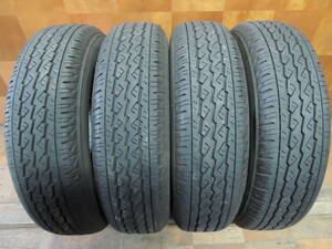 E251 145/80R12 LT 4本 ブリヂストン K370 2023年