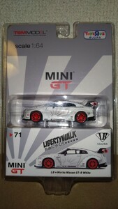 MINI GT TOYSRUS LB★WORKS NISSAN GT-R WHITE NO. 71 TSM MODEL トイザらス 日産 1/64 Liberty Walk LBWK