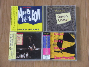 CD☆JAZZ/VOCAL/4枚(CD) 見本盤セット/MARCUS ROBERTS/GREG OSBY/DOC POWELL/阿川泰子-カメレオン/PROMO