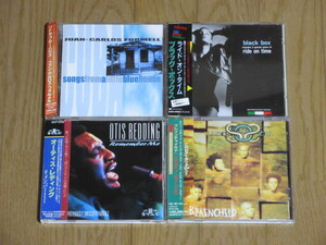 CD☆SOUL/CUBA/4枚(CD) 見本盤/帯付セット/OTIS REDDING/BLACK BOX/BRAINCHILD/ファン・カルロス・フォルメル-CUBA/PROMO