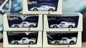 ビザール BIZARRE 1/43 フォード FORD GT40ル・マン24時間耐久レース LeMans 5台セット