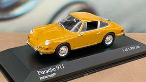 ミニチャンプス MINICHAMPS 1/43 PMA PORSCHE ポルシェ 911 1964 イエロー 430067124