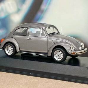 ミニチャンプス MINICHAMPS 1/43 PMA VW フォルクスワーゲン ビートル BEETLE 1200 1983 grey metallic グレー メタリック 400057101の画像3