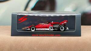 スパーク SPARK 1/43 ロータス Lotus 72C アメリカ US GP 1970 優勝 #24 E.フィッティパルディ E.Fittipaldi S5345