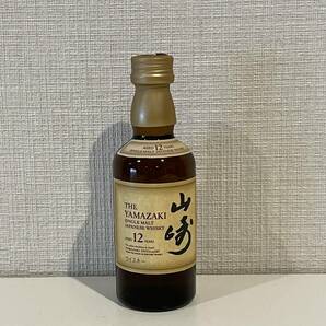 サントリーシングルモルトウイスキー山崎１２年ミニチュアボトル（５０ml）THE YAMAZAKI SINGLE MALT JAPANESE WHISKY １本の画像1