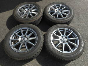 アルファード ヴェルファイア A-TECH SCHNEIDER シュナイダー 7J 17インチ+38 225/60R17 ヨコハマ ice GUARD IG50 PLUS 8分山スタッドレス