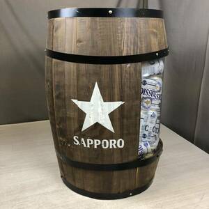 O685】SAPPORO サッポロ　サッポロクラシック　ビール　樽　オブジェ　インテリア　SAPPORO Classic