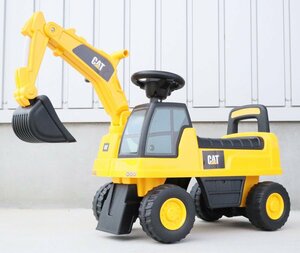  toy for riding pair .. toy CAT shovel car is ... car [ yellow ] [ Honshu * Shikoku is free shipping!] child can ride toy present 1 -years old ~4 -years old 