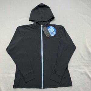 [ free shipping ][ new goods ] lady's Parker jacket ( stretch material . water speed . contact cold sensation UV cut ) M charcoal gray *23305