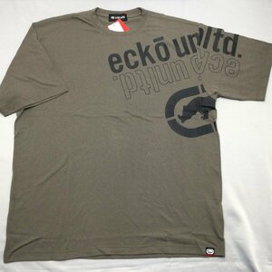 【送料無料】【新品】ecko unltd. メンズ半袖Ｔシャツ　　3L 　 ベージュ★22305