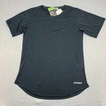 【送料無料】【新品】Kaepa　レディース半袖Tシャツ（吸水速乾 UVカット 再帰反射）　　Ｍ　　 チャコールグレー★52103_画像1