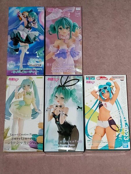 初音ミク Exc∞d Creative Figure SweetSweets シトロンマカロンver. 5体セット