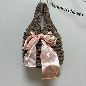 Tsumori chisato 夏バッグ　ピンクリボン