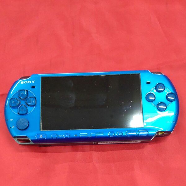 ジャンク品　PSP PSP-3000VB （バイブラント・ブルー）