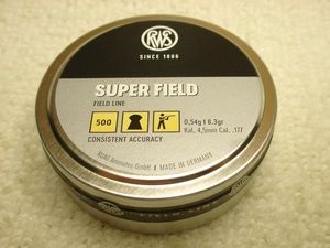 * air gun *RWS super field 4.51mm.{500 piece entering }{... hunting. removal }