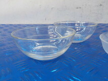 TIN●〇（32）DURALEX　デュラレックス　コシダクリスタル　小鉢　皿　ガラス　6-3/27（あ）_画像4