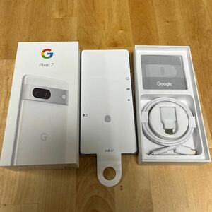 Google pixel7 body new goods unused goods 128GB snow white white Pixel7 sim free 