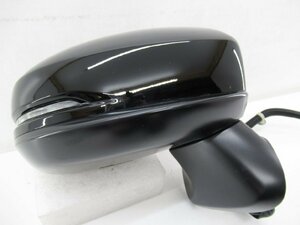 { prompt decision equipped } Fit GK3 GK5 original right door mirror side mirror black metallic 7P [ 76208-T5A-J32 037576 ](M094668)