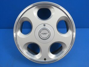 中古良品 AZEV アゼフ 18X8J +50 PCD114.3 5穴 ハブ径約73ミリ 18インチ ホイール 1本 (g094158)