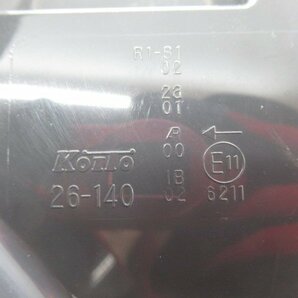 《即決あり》 ハイエース 200系 4型 純正 左 テールライト 【 KOITO 26-140 】 (M094400)の画像9