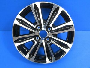 中古美品 ダイハツ タントカスタム LA600S 純正 15X4.5J +45 PCD100 4穴 約54ミリ 15インチ ホイール 1本 (g094988)