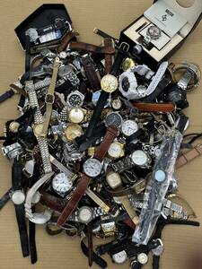 HTTT 1 jpy start wristwatch approximately 200 piece large amount junk parts taking wristwatch set sale men's lady's wristwatch approximately 10.