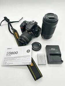 H5137 Nikon ニコン D5600 + AF-P DX NIKKOR 18-55mm1:3.5-5.6G/70-300mm1:4.5-6.3G ED VR 