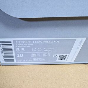 US8.5 26.5cm Nike Air Force 1 Low Cactus Plant Flea Market CPFM Black カクタスプラントフリーマーケット エアフォース DC4457-001の画像5