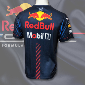 【Mサイズ】オラクル レッドブル F1チーム レプリカTシャツ フェルスタッペン ペレス アパレル②の画像3