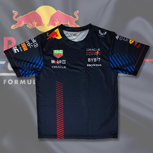 【Lサイズ】オラクル レッドブル F1チーム レプリカTシャツ フェルスタッペン ペレス アパレル②の画像4